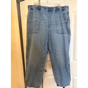 Madewell XXL NG366 DM4415 Hemp Cotton Blend Jeans